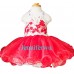 Infant/toddler/baby/children/kids Girl's glitz Pageant evening/prom Dress/clothing  EB040G